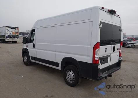 2020 Ram Promaster 1500 High Roof 136 Wb из США, поврежденный, VIN 3C6TRVBG6LE126280